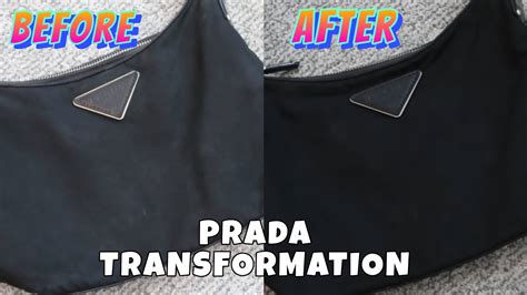 how to clean vintage prada nylon bag